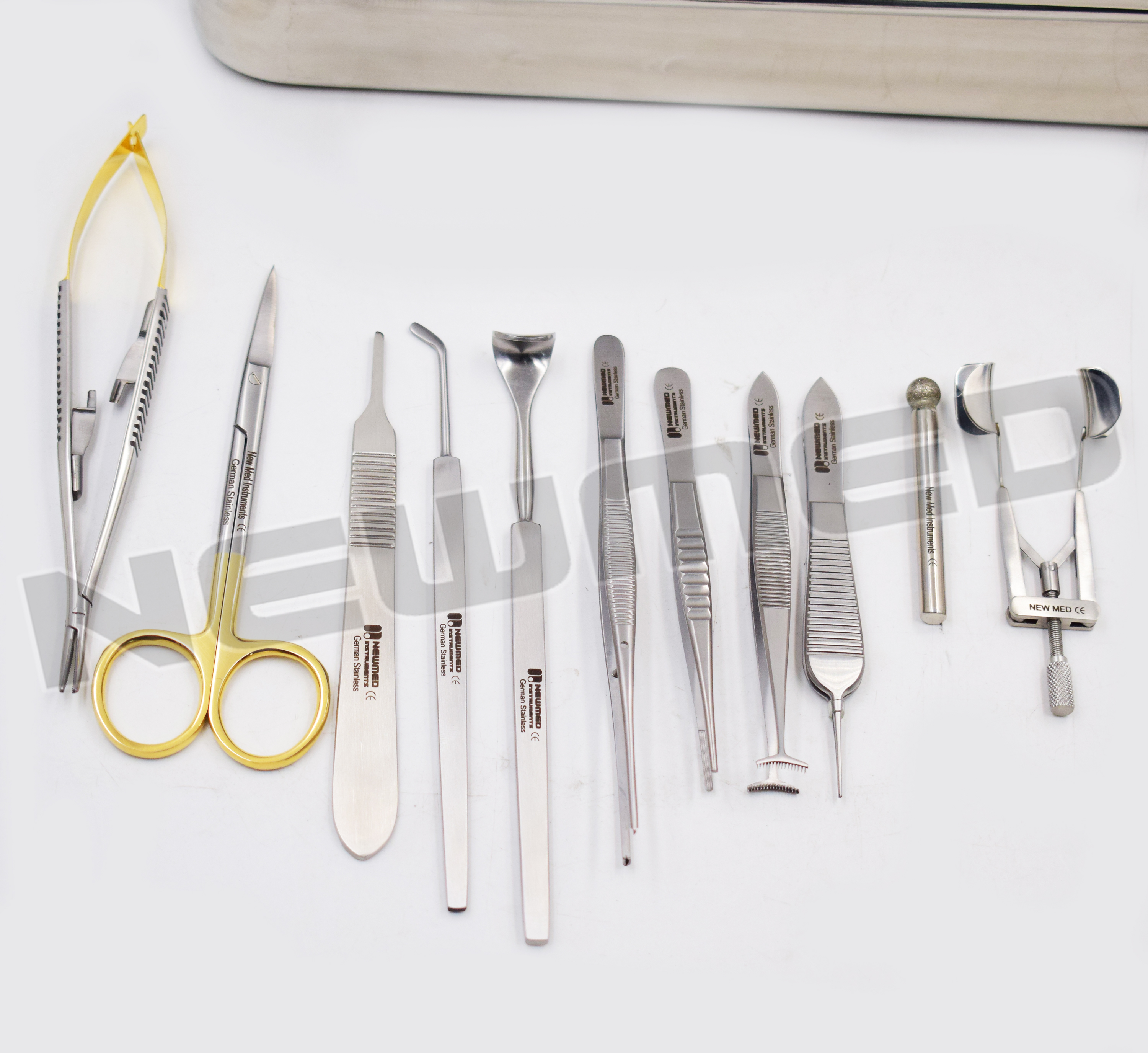 【早い者勝ちセール中】医療器具 手術器具 外科器具セット14点セット 翼状片器具セット、眼科手術セット | New Med Instruments